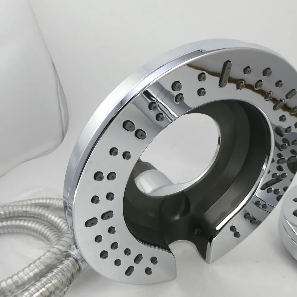 Delta 6-Setting In2ition 2-in-1 Dual Shower Head w/ProClean #75655 Chrome NOB